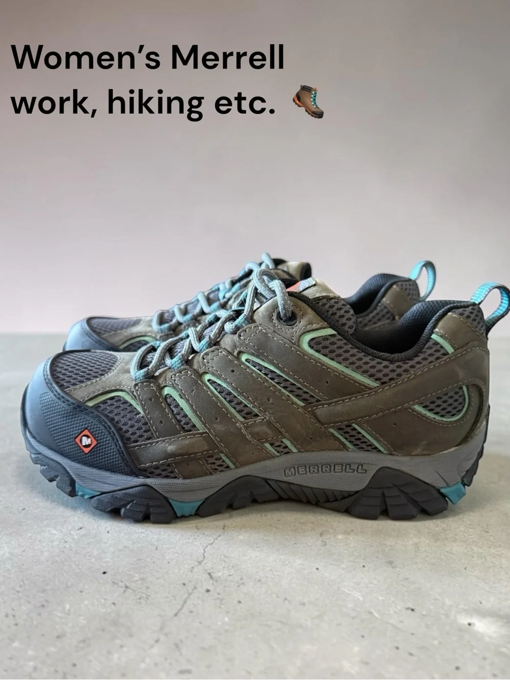 NIB Merrell Women’s Moab Vertex Vent CT Size 7, Size 10, Size 5.5 Pewter